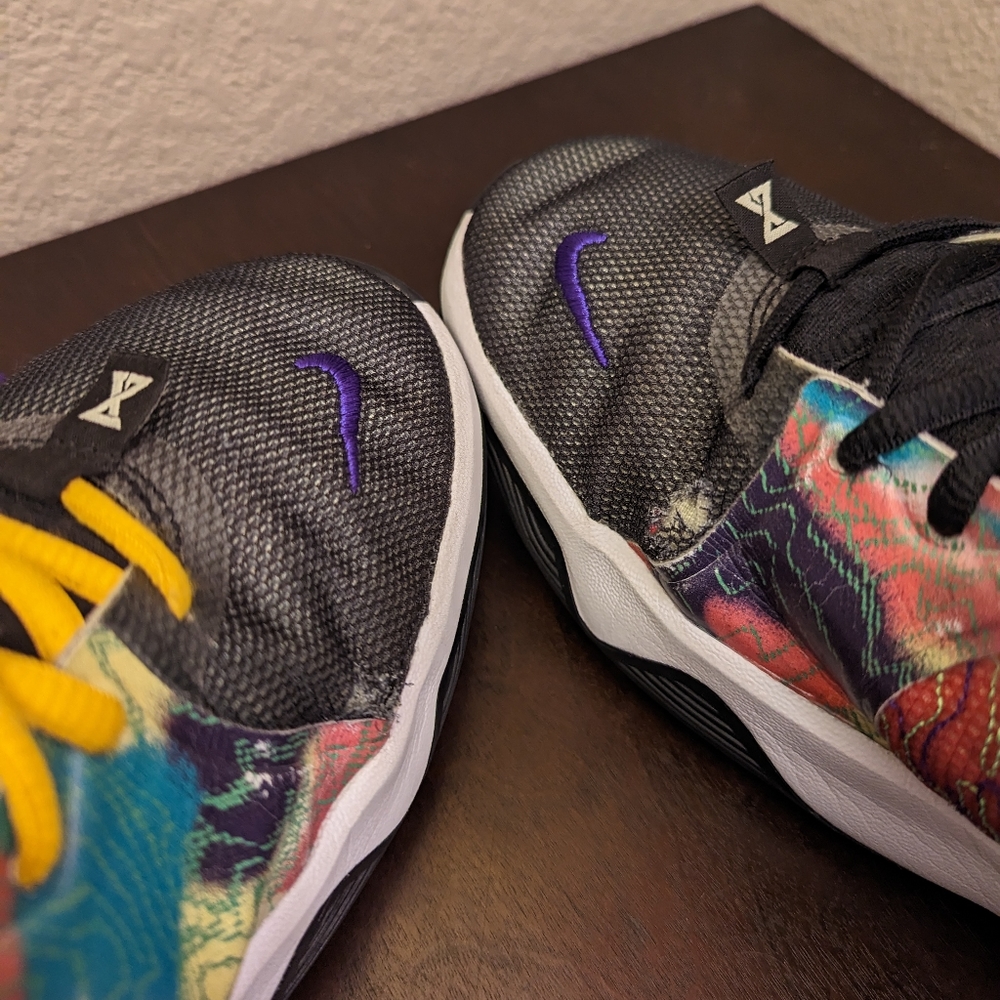 Nike PG 5 Paul George Multi Color Crimson CW3143-600 Men’s Size 11 Shoes Beaters - Picture 9 of 10